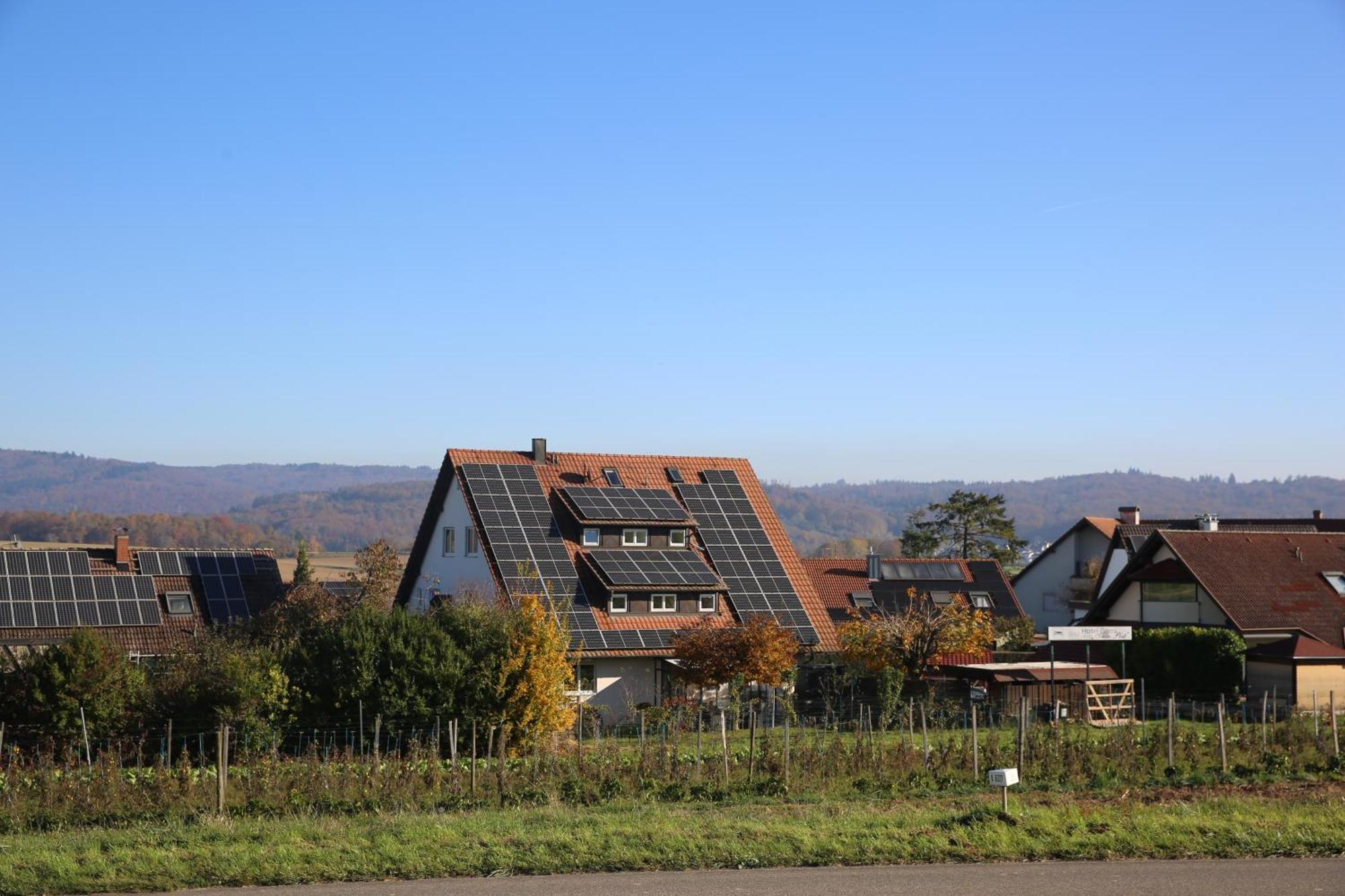 Hotel Garni Alte Post Schallbach Exterior foto